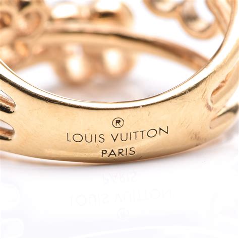 louis vuitton gold ring women's